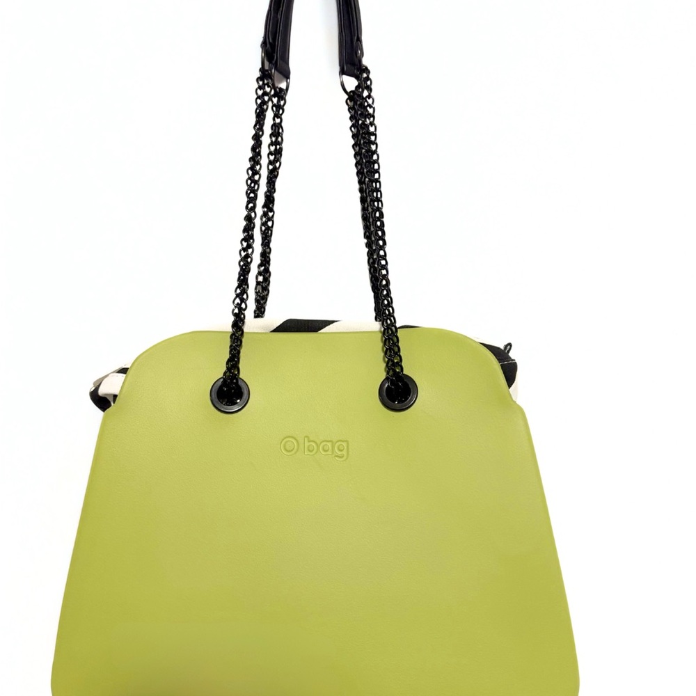 O bag Lime Green Shoulder Bag